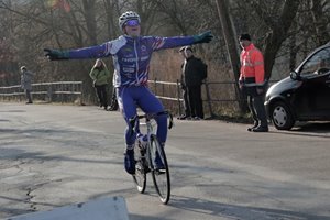 Novoroční jízda 2020 brněnských cyklistů