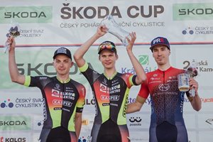Druhý a třetí závod silničního poháru ŠKODA CUP ovládl tým Elkov Kasper