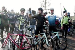 Novoroční jízda 2023 brněnských cyklistů