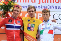 Závod míru juniorů vyhrál Nor Andersen, Vacek čtvrtý