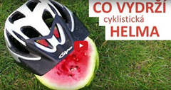 Český test odolnosti helmy. Používáte ji?