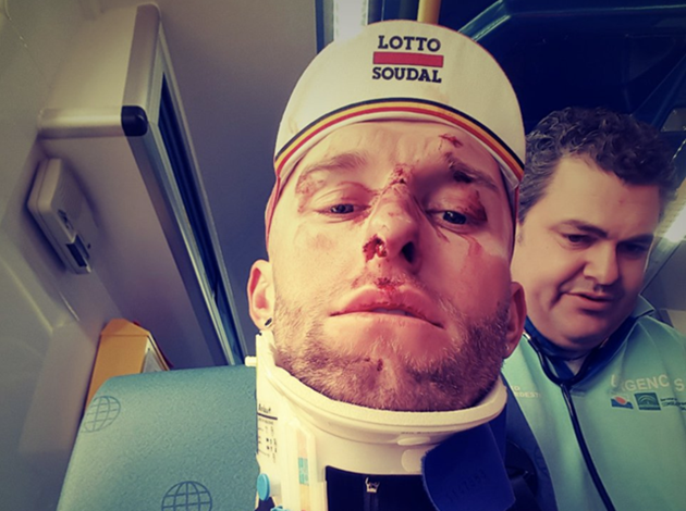Polský profesionální jezdec sražen autem!