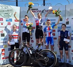 Bukovská bronzová v závodě Juniorské světové MTB série v Haimingu, Bažant čtvrtý!