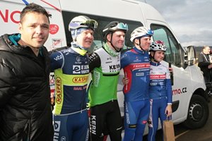 Novoroční jízda 2022 brněnských cyklistů