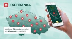Aplikace Záchranka jako povinná výbava cyklistů