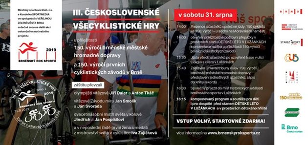 Brněnský rok sportu pokračuje