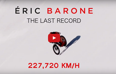 Francouz překonal rychlostní rekord na zasněženém svahu