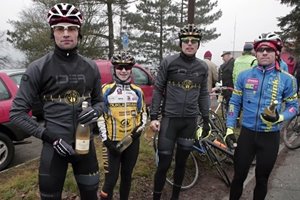 Novoroční jízda brněnských cyklistů 2018