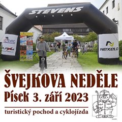 Pozvánka na Švejkovu neděli 3. září v Písku.