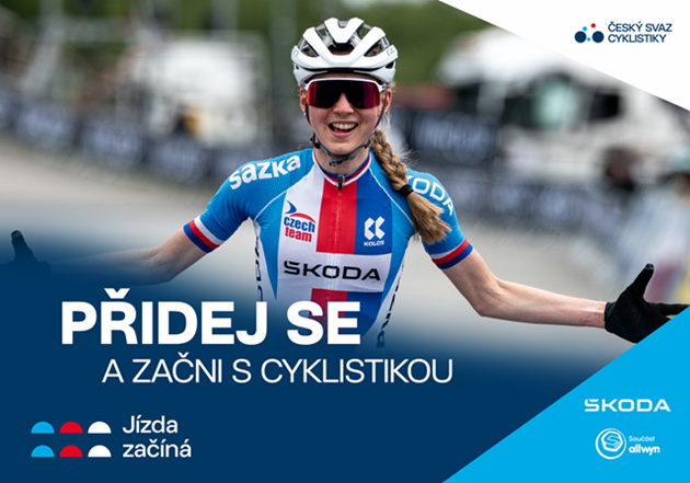 Český svaz cyklistiky představuje náborovou kampaň pod názvem Jízda začíná