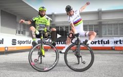 Video: Sagan si zahrál fotbal, ale na kole!