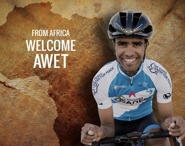 Stáj Israel Cycling Academy splnila sen eritrejskému uprchlíkovi