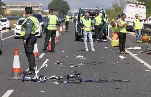 Tragická nehoda ve Španělsku: zdrogovaná řidička zabila 2 a těžce zranila 3 cyklisty