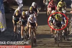 Video: Belgičanka Femke van den Driessche používala motorek již dříve!