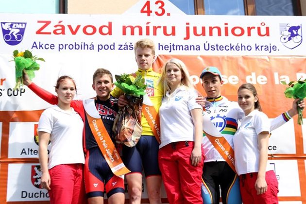 V pátek při Závodě míru slavil Brit a Nor