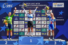 Bukovská má druhou medaili z ME MTB 2025. V cross-country bere bronz
