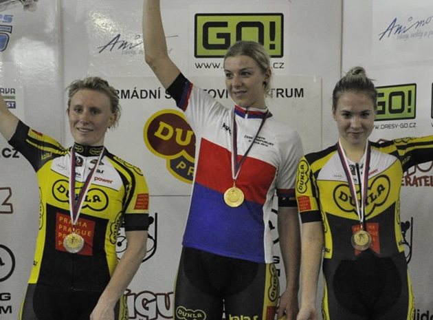 Lucie Hochmann je mistryní ČR v omniu!