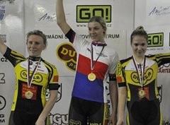 Lucie Hochmann je mistryní ČR v omniu!