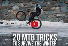 20 zimních triků pro bikery