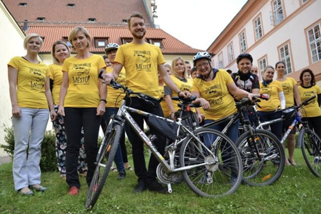 Do práce na kole, pěšky a poklusem se v květnu vydalo přes 16 tisíc zaměstnanců