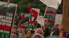 Propalestinští aktivisté zablokovali cíl Vuelty, 11. etapa skončila bez vítěze