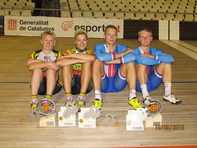 Dráhaři Dukly ovládli velodrom v Barceloně!
