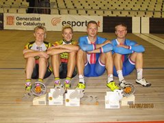 Dráhaři Dukly ovládli velodrom v Barceloně!