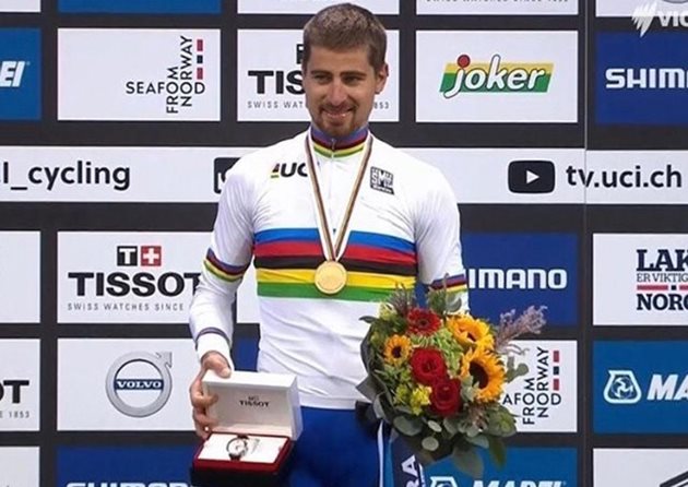 Slovák Peter Sagan mění historii, bere třetí titul mistra světa za sebou!