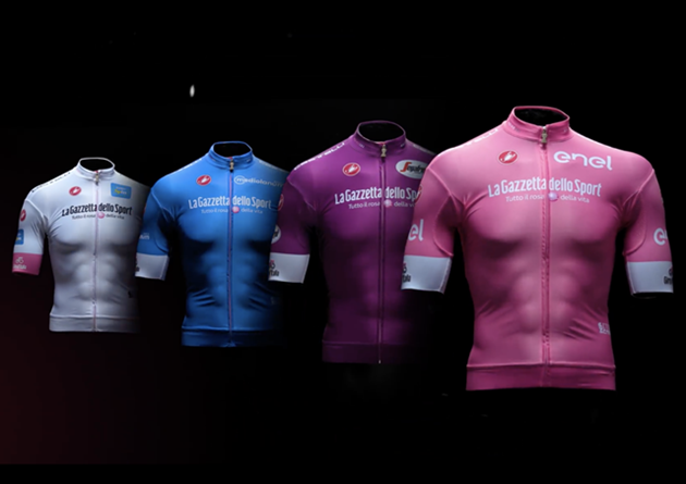 Giro představilo nové dresy 