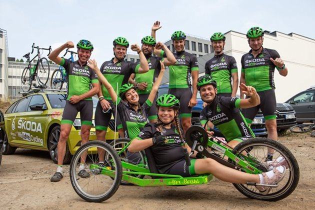 ŠKODA We Love Cycling tým bude vyprávět příběh bojovnice Alex