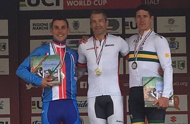 Výborné výsledky cyklistů ve světovém poháru, Ivo Koblasa 2. v silničním závodě