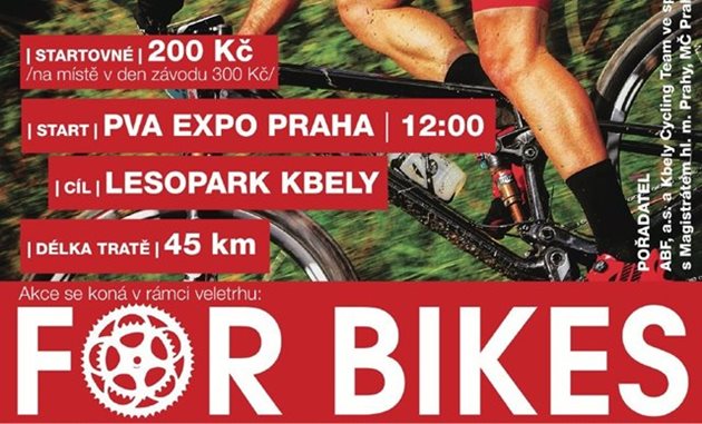 Doprovodný program veletrhu FOR BIKES 2016 pro celou rodinu